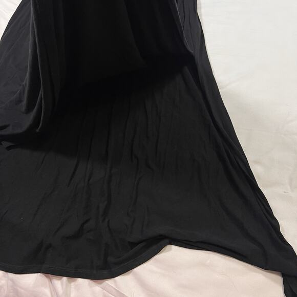 Anthropologie Maeve Elysian Maxi Dress Size XS Black Blue Ivory Colorblock Tank - Picture 9 of 13